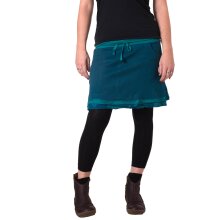 Vishes Kurzer Lagenlook Rock aus Baumwolle - mit Taschen...