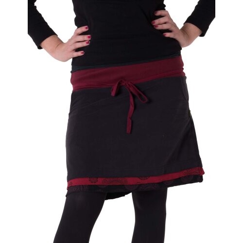 Vishes Fleece Mini Rock warm Powärmer Lagenlook