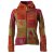 Vishes Jacke bestickt Patchwork Jacke Zipfelkapuze