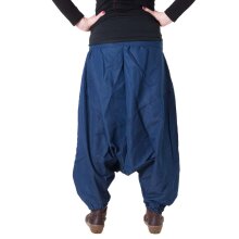 Vishes Hose Haremshose warm bestickt Goa Hose blau 34-36