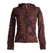 Vishes Jacke bedruckt Hippie Jacke Elfenjacke...