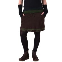 Vishes Fleece Mini Rock warm Powärmer Lagenlook...