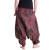 Vishes Hippie Haremshose mit Blumen braun 40/42