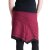 Vishes Mini Rock Lagenlook Goa Rock Elfen Larp Fairy Skirt Hippie dunkelrot 40
