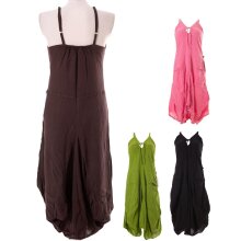 Vishes Lagenlook Ballonkleid mit verstellbaren...