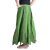 Vishes Wickelrock langer Rock Boho chic grün