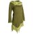 Vishes Kleid warm Tunika Longsleeve mit großem Kragen olive 40/42