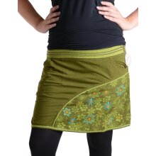 Vishes Mini Rock bestickt Goa Rock Hippie Cacheur olive 42