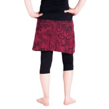 Vishes - Damen Mini Rock mit kurzer Hose drunter...