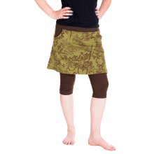 Vishes - Damen Mini Rock mit kurzer Hose drunter...