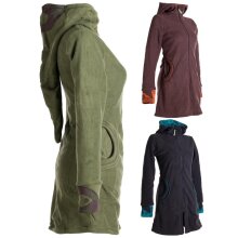 Vishes Warmer Elfen Kurzmantel mit Zipfelkapuze...