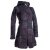 Vishes Mantel Jacke Cutwork Fleece warme Jacke schwarz 34