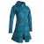Vishes Mantel Jacke Cutwork Fleece warme Jacke türkis 34