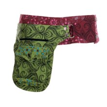 Vishes Bauchtasche bedruckt und bestickt aus Baumwolle...