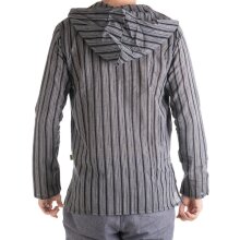 Vishes - Herren Kurta Langarm Baumwollhemd Fischerhemd...