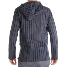 Vishes - Herren Kurta Langarm Baumwollhemd Fischerhemd...