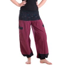 Vishes Harmeshose Goa Hose dunkelrot 40/42