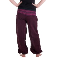 Vishes Sommer Chino Haremshose aus Baumwolle mit super...