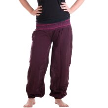 Vishes Sommer Chino Haremshose aus Baumwolle mit super...