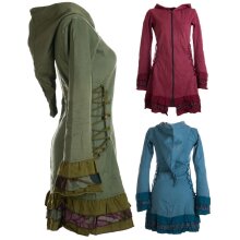 Vishes Zipfelkapuze Jacke Elfenjacke Larp Hippie UNIKAT...