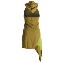 Vishes Mini Kleid Goa Neckholder Kleid Zipfelkleid olive 34