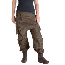 Vishes Cordhose Haremshose warm olive 40