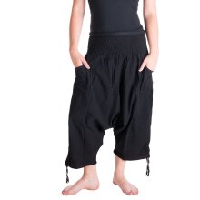 Vishes Extra Weite Hose mit Taschen 3/4 Hose