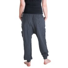 Vishes Haremshose zwei Taschen grau