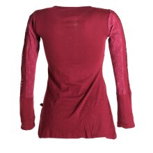 Vishes Sweater mit Bändern aus Baumwolljersey...