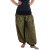 Vishes Haremshose Sommerhose unisize 32-42 olivegrün