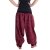 Vishes Haremshose Sommerhose unisize 32-42 dunkelrot
