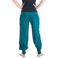Vishes Haremshose weite Hose türkis