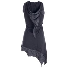 Vishes Asymmetrisches Baumwoll-, Zipfel-, Elfenkleid mit...