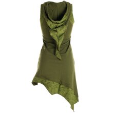 Vishes Asymmetrisches Baumwoll-, Zipfel-, Elfenkleid mit...