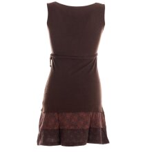 Vishes Kurzes ärmelloses mini Sommerkleid bedruckt -...