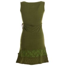 Vishes Kurzes ärmelloses mini Sommerkleid bedruckt -...