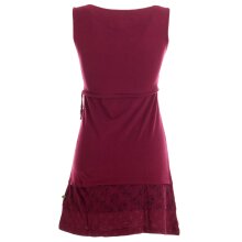 Vishes Kurzes ärmelloses mini Sommerkleid bedruckt -...