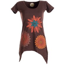 Vishes Asymmetrisch geschnittenes Longshirt, Elfen Tunika...