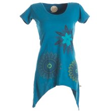 Vishes Asymmetrisch geschnittenes Longshirt, Elfen Tunika...