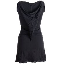 Vishes Asymmetrisches Lagenlook Baumwollkleid mit...