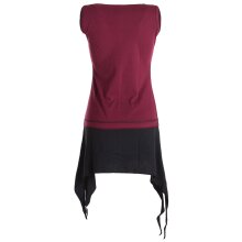 Vishes Ärmelloses, asymmetrisches Elfen Zipfelkleid...