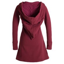 Vishes Langarm Winterkleid aus recyceltem Eco Fleece mit...