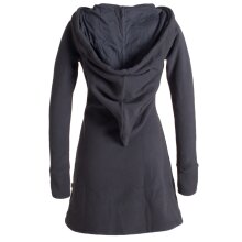 Vishes Langarm Winterkleid aus recyceltem Eco Fleece mit...