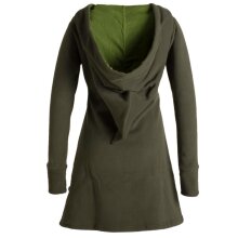 Vishes Langarm Winterkleid aus recyceltem Eco Fleece mit...