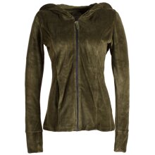 Vishes Samtjacke mit extra großer geraffter Cape...