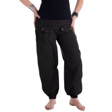 Vishes Pludrige Sommer Damen Chino Haremshose aus...