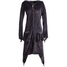 Vishes Ausgefallener Elfen Zipfel Samtmantel mit...