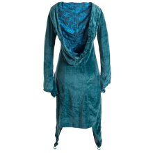 Vishes Ausgefallener Elfen Zipfel Samtmantel mit...