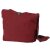 Vishes Einfache Yogi Beuteltasche aus Nepal grob gewebter Baumwolle mit Innentasche dunkelrot