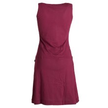 Vishes Einfaches armloses Kleid aus Biobaumwolle mit...